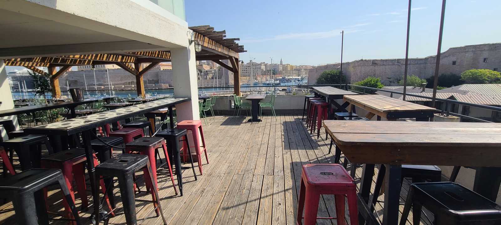 Rooftop Rowing Club Restaurant en Marsella - 1