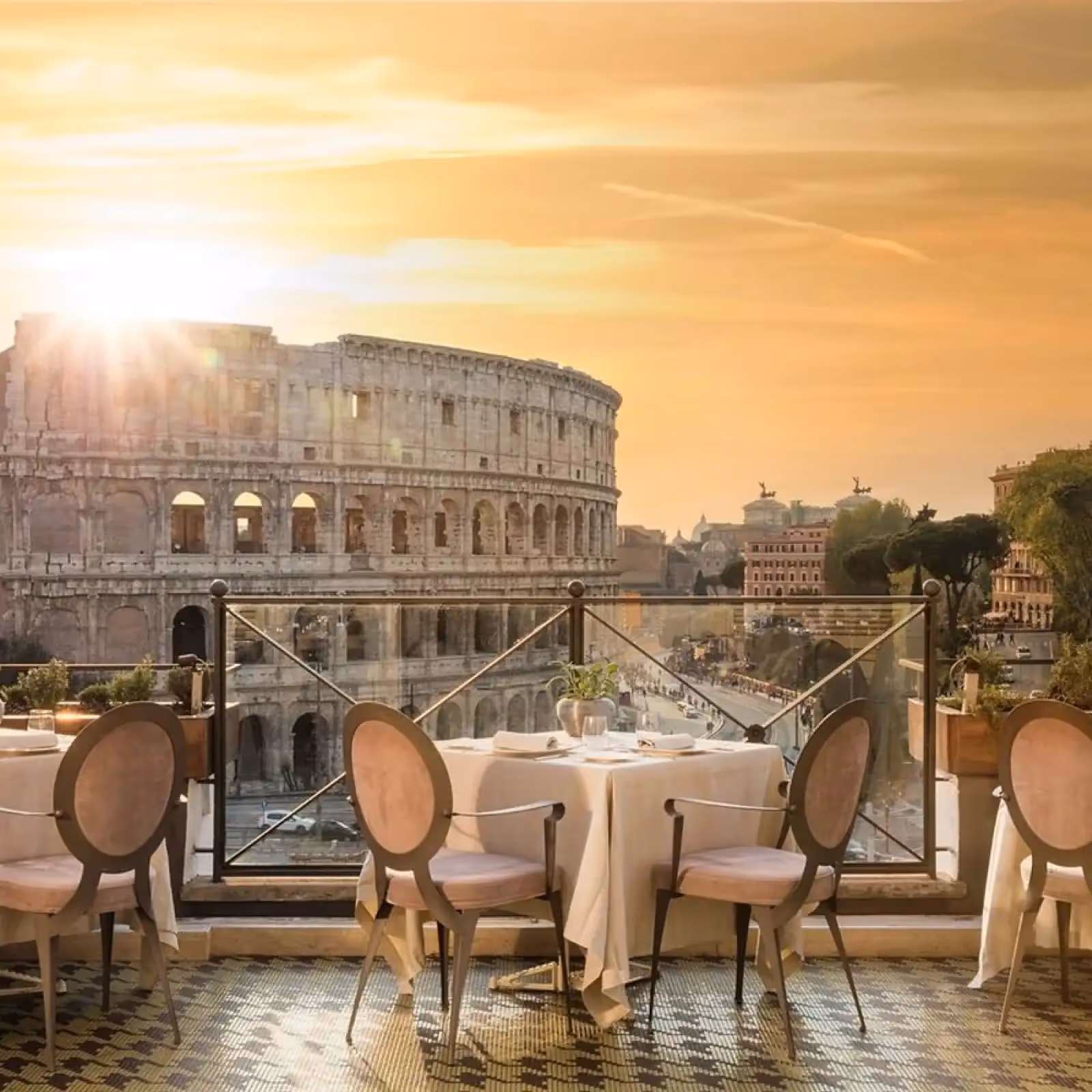 Rooftop Aroma en Roma - 1