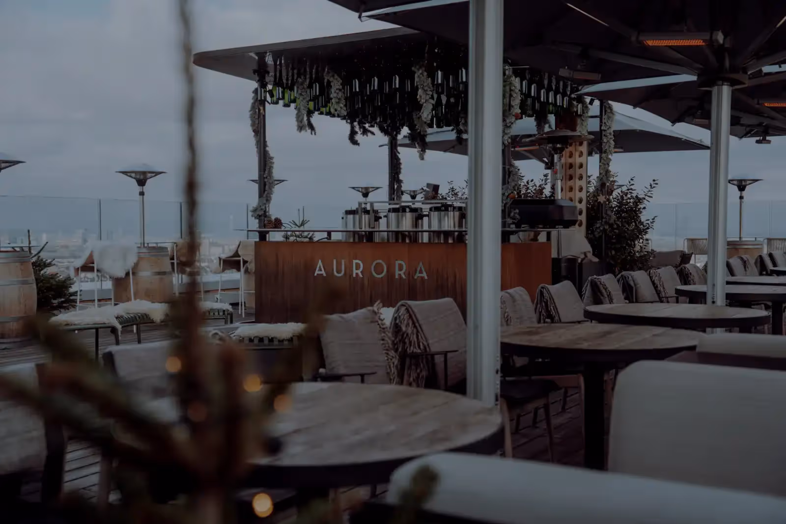 Aurora Rooftop Bar en Viena - 2