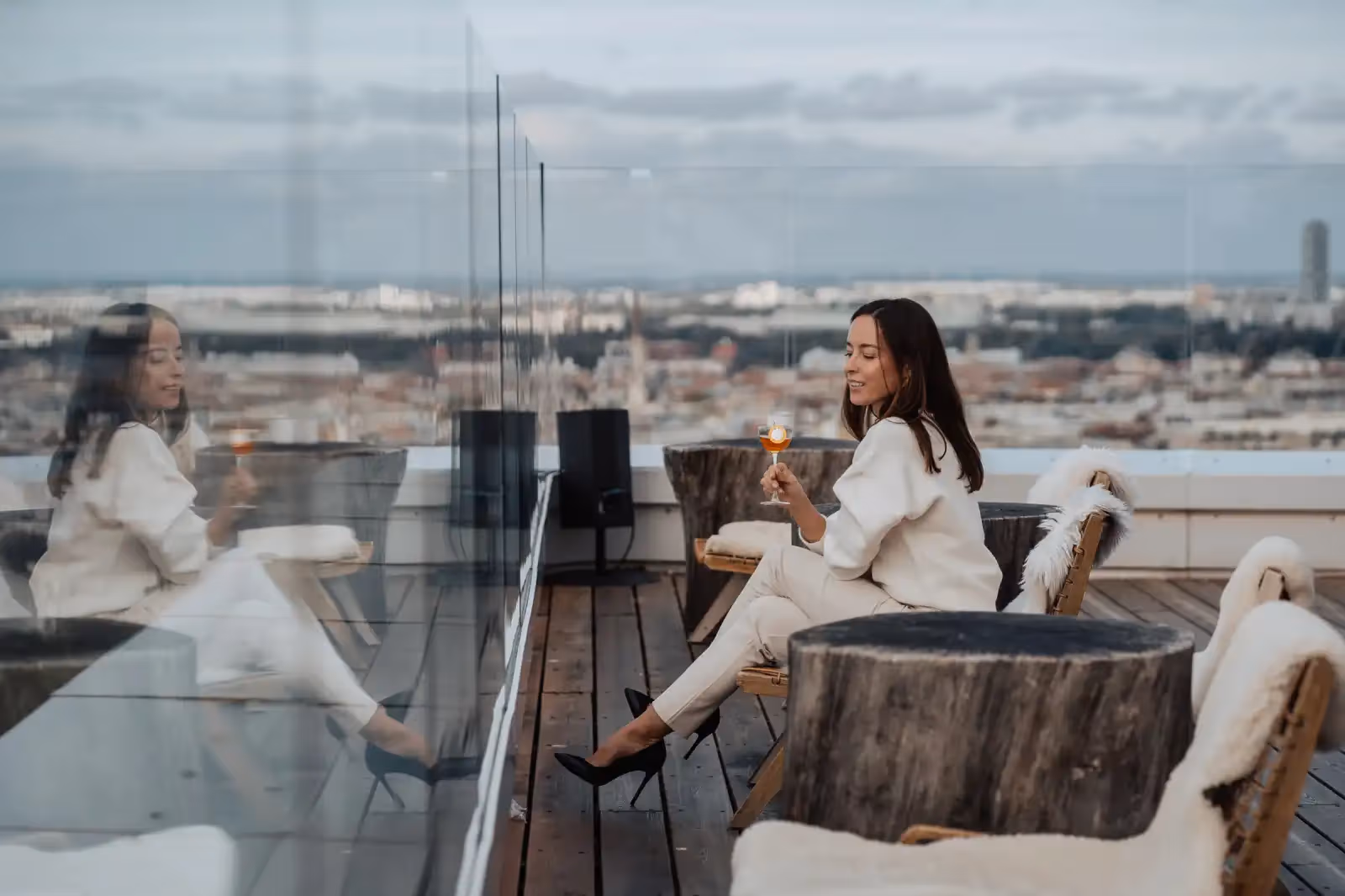 Aurora Rooftop Bar en Viena - 3