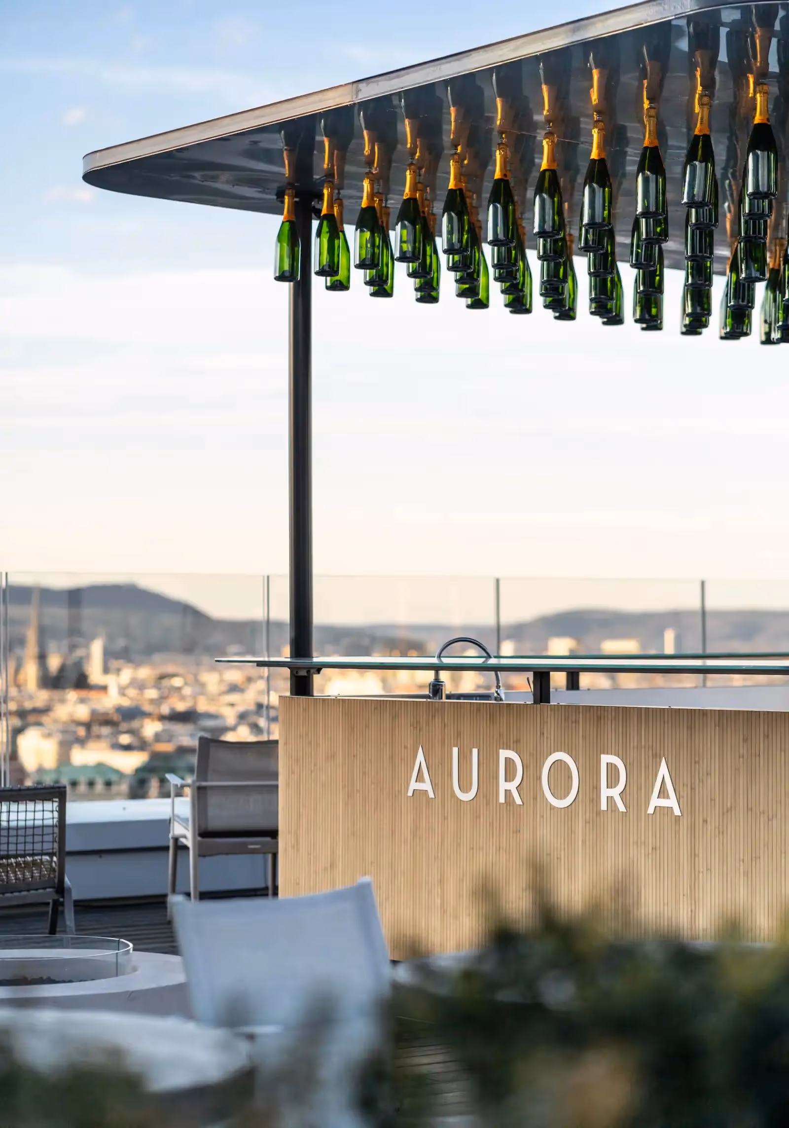 Aurora Rooftop Bar en Viena - 4