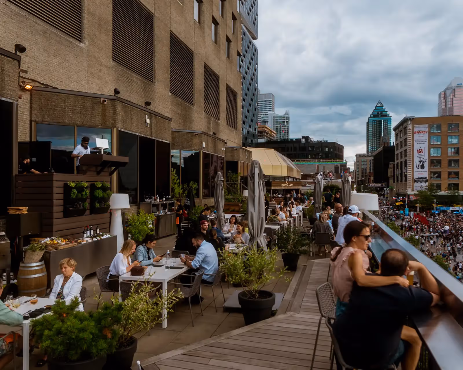 Rooftop Bivouac en Montreal - 2