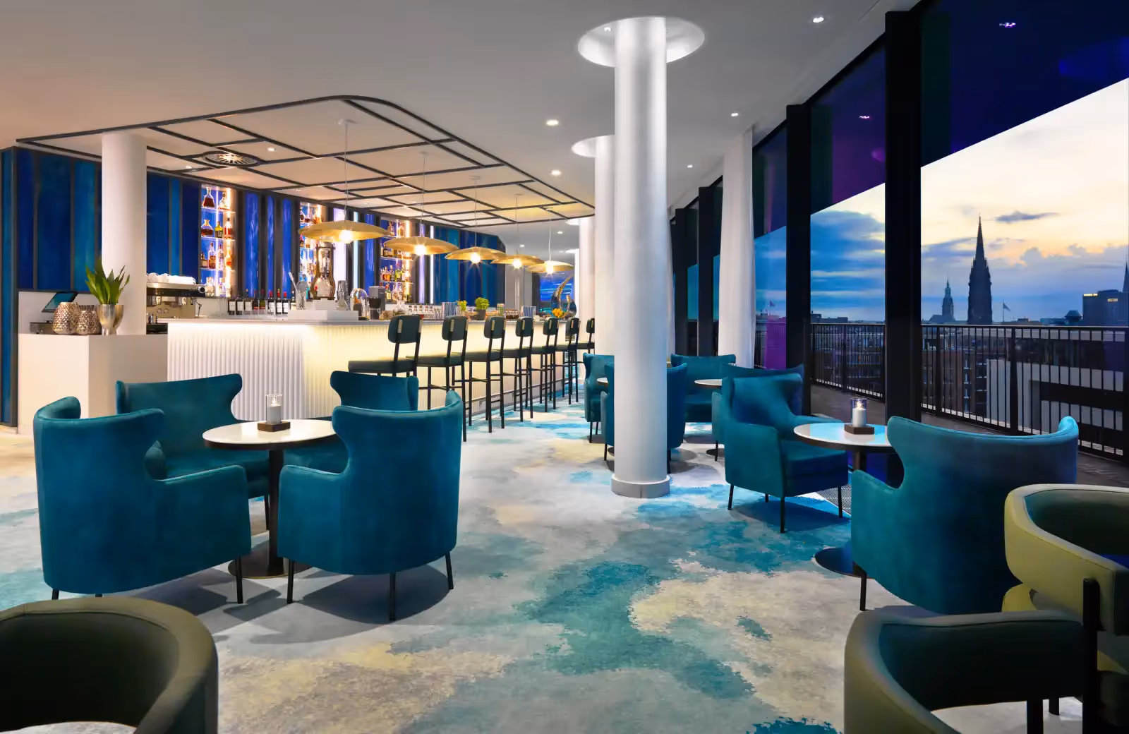 Rooftop BLICK Bar en Hamburgo - 1