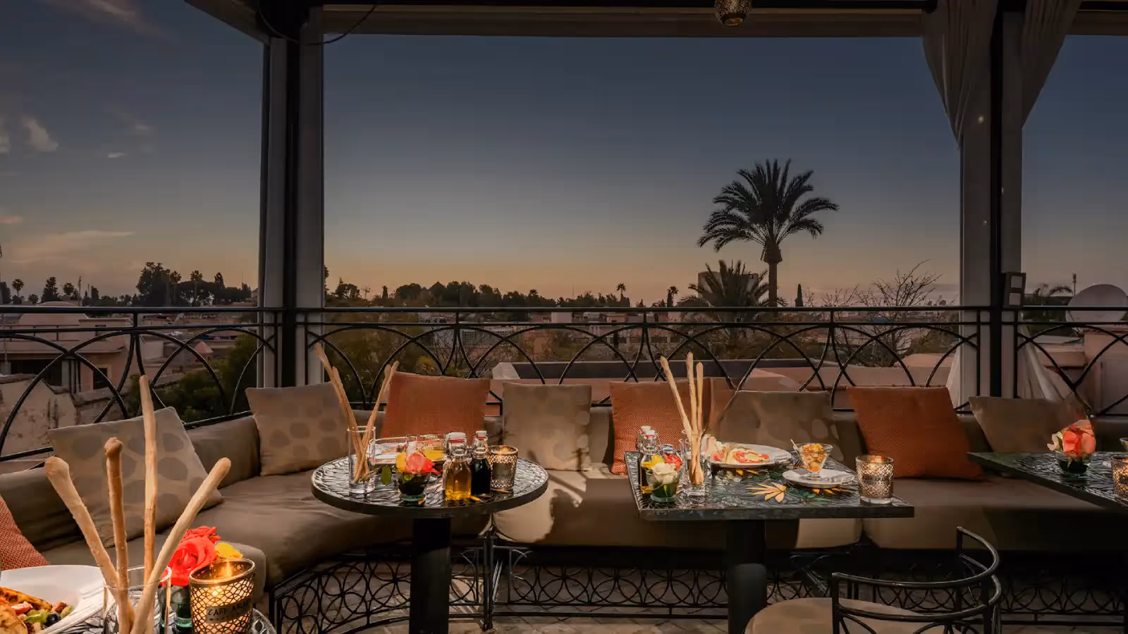 Rooftop Café Arabe en Marrakech - 1