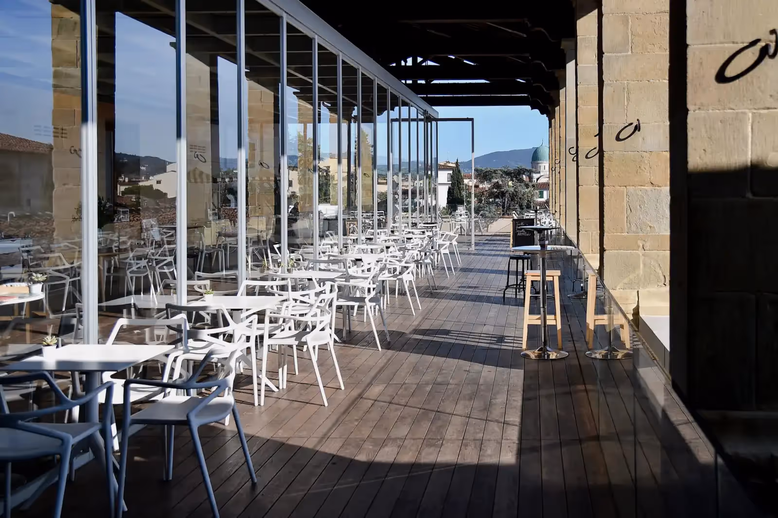 Rooftop Caffè del Verone en Florencia - 1