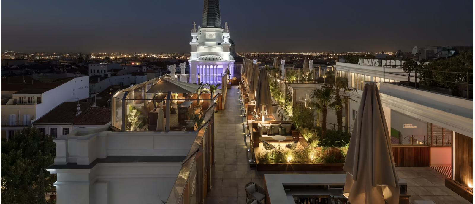 Rooftop Hotel ME Madrid Reina Victoria - MELIA en Madrid