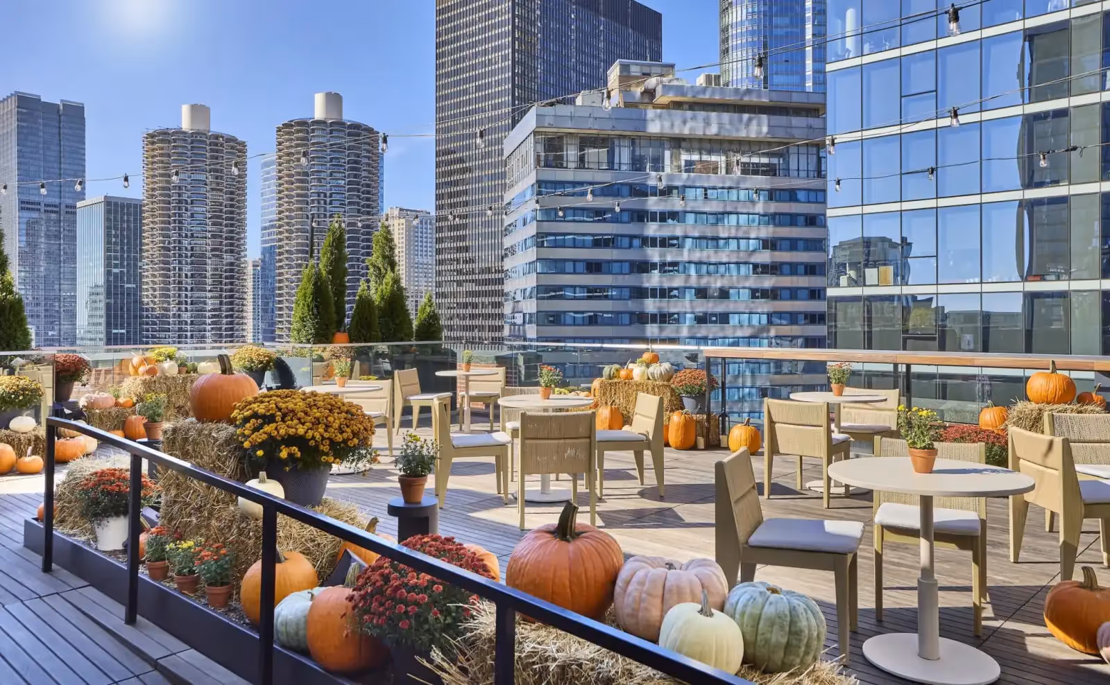 Rooftop Château Carbide en Chicago - 2