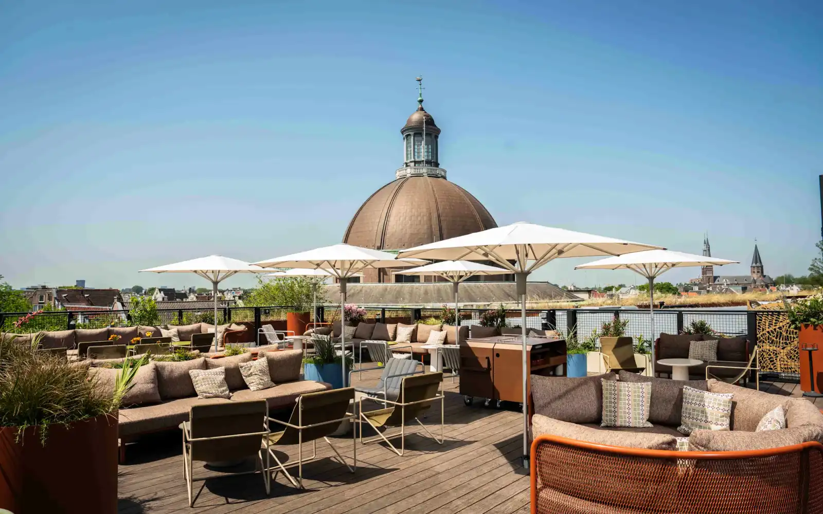 CIMA Rooftop Bar en Ámsterdam - 1