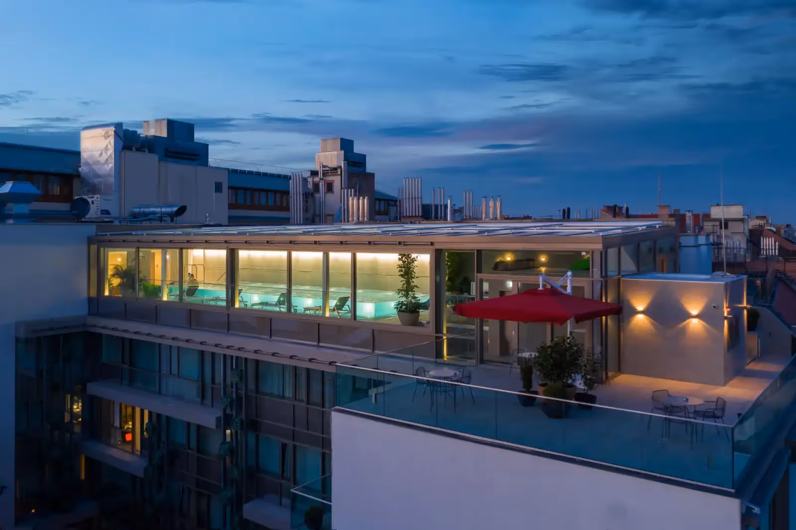 Rooftop Cortile Sky Bar & Pool en Budapest - 4