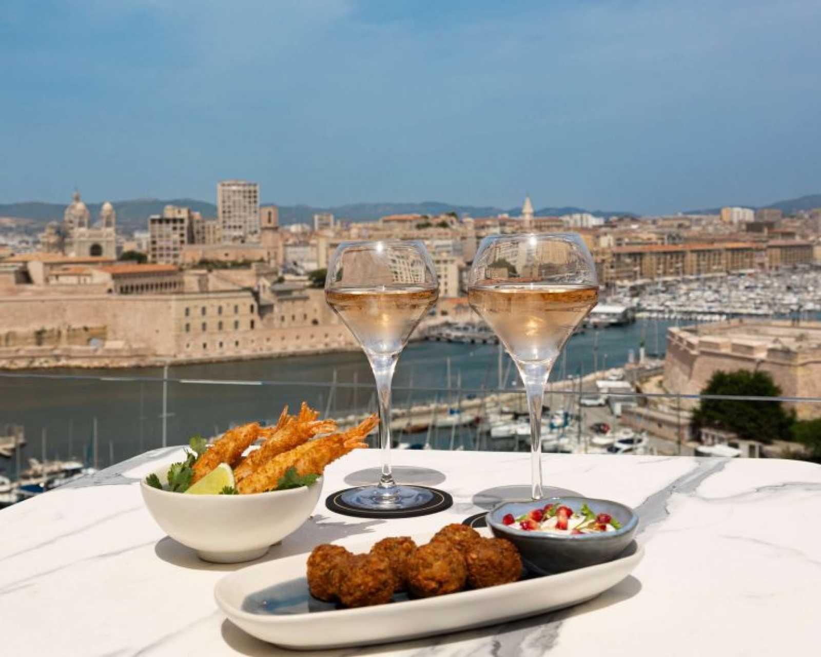 Rooftop Le Dantès Skylounge en Marsella