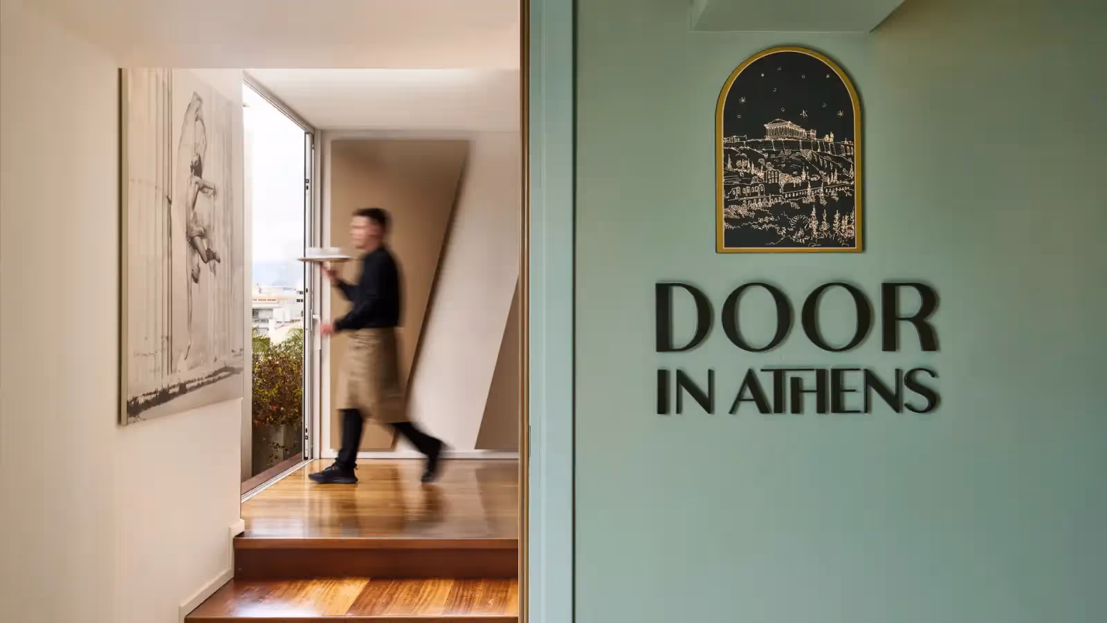 Rooftop Door in Athens en Atenas - 3