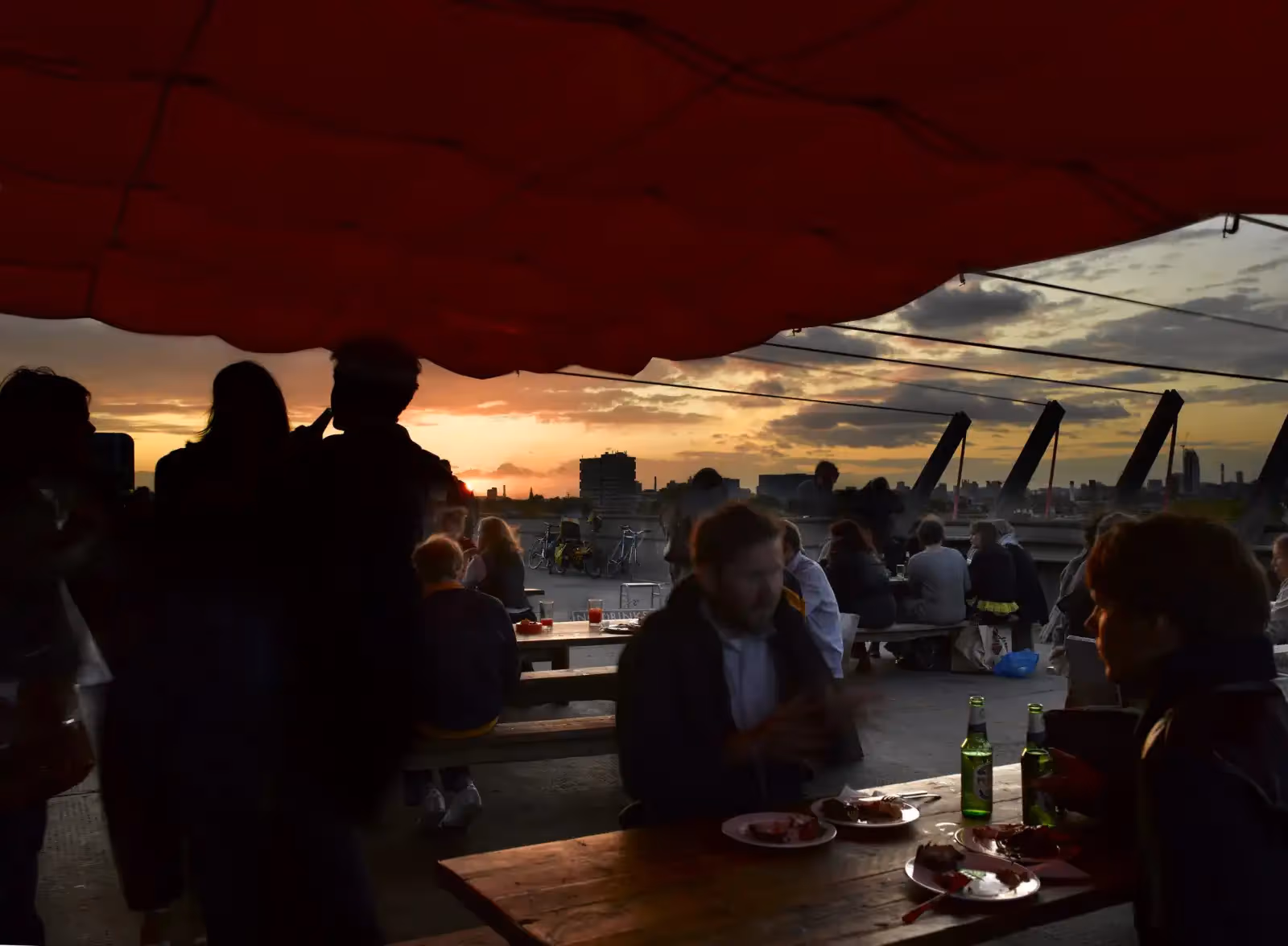 Rooftop Frank's Cafe en Londres - 2