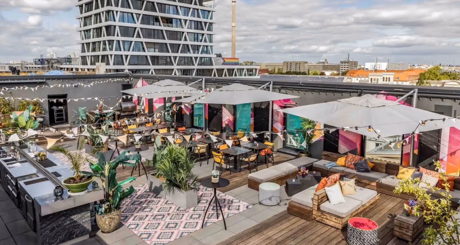 Grand Central Rooftop Bar en Berlín - 1
