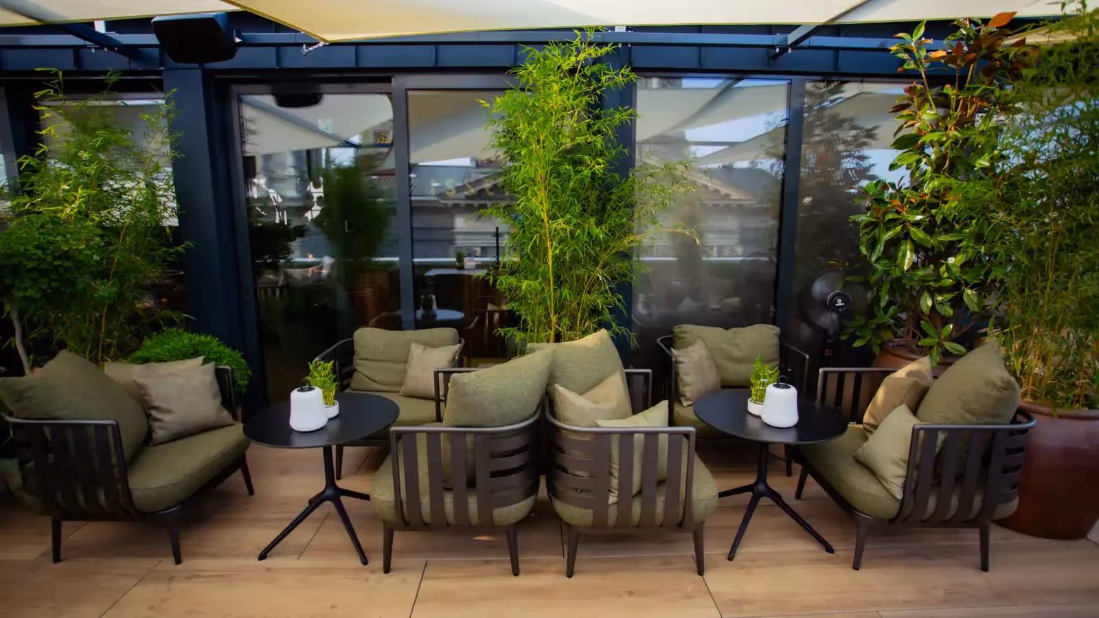 Rooftop ISSEI Skybar en Budapest - 2