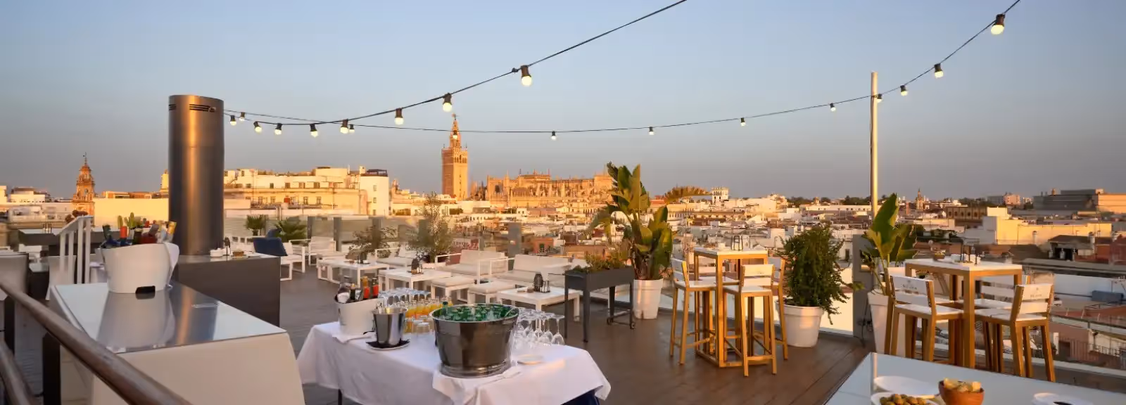 Rooftop La Terraza del Hotel Inglaterra en Sevilla - 4