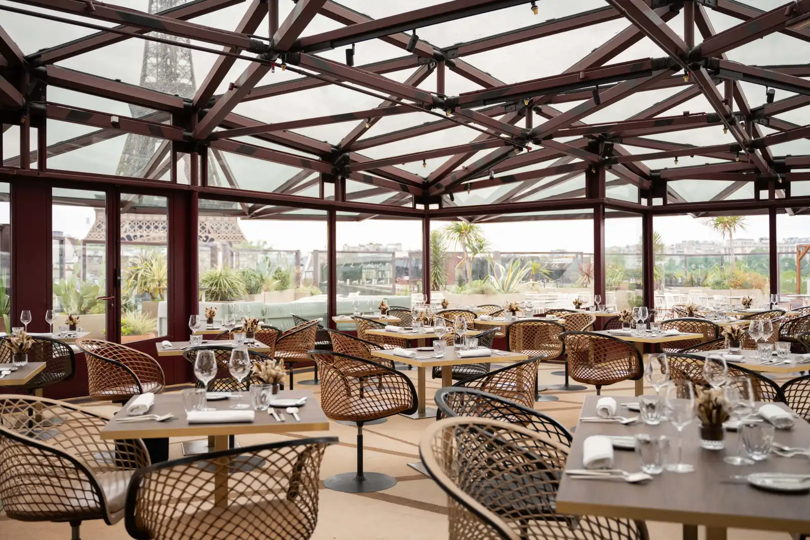 Rooftop Les Ombres en Paris