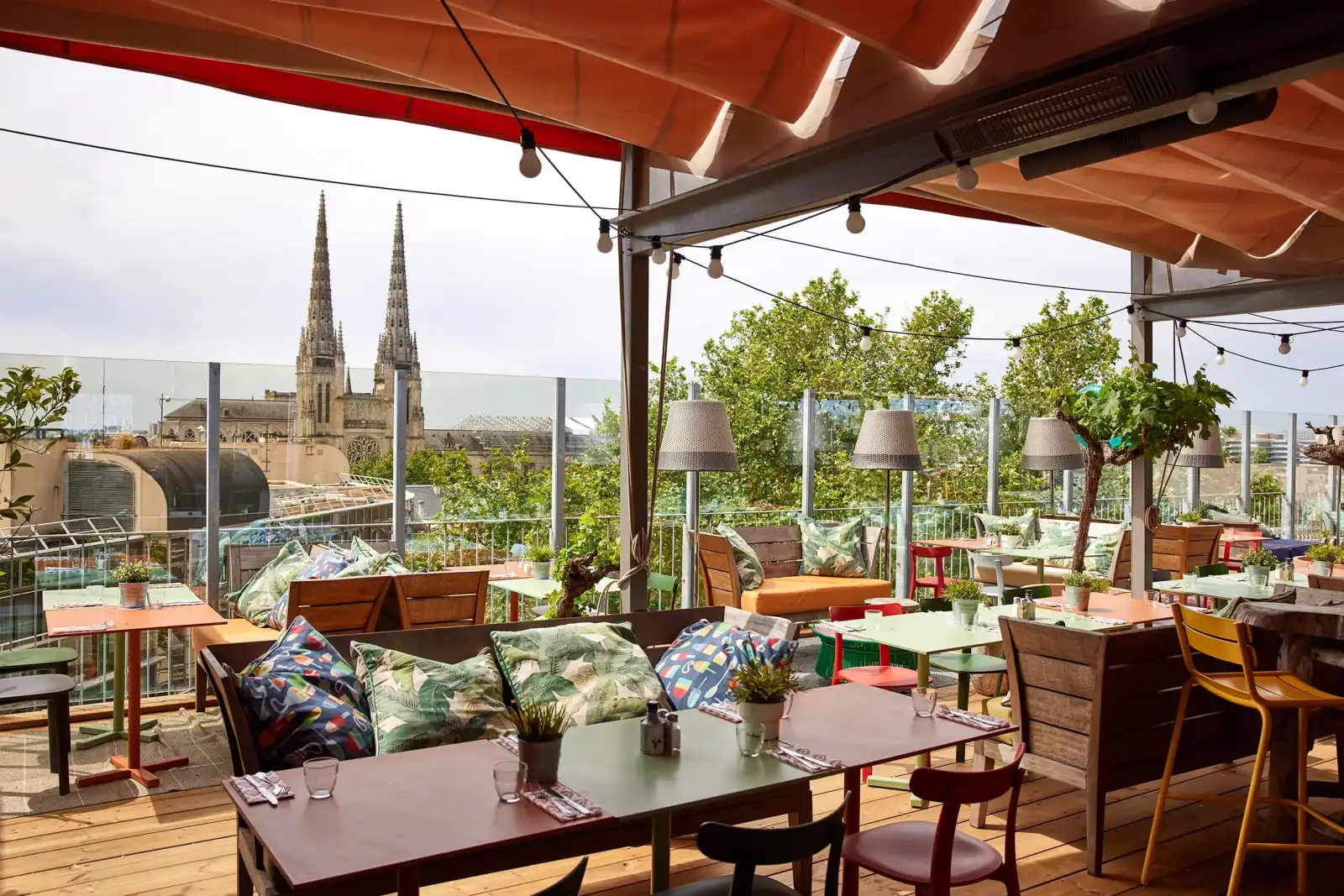 Rooftop Mama Shelter en Burdeos