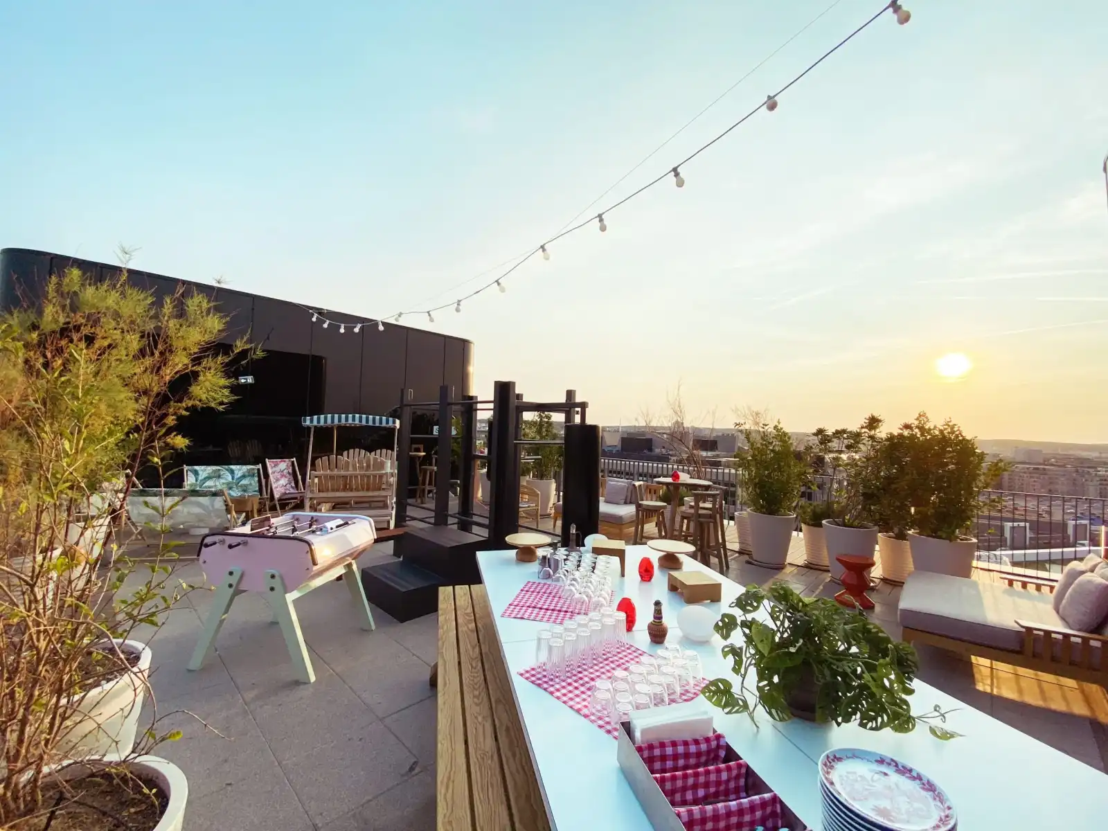 Rooftop Mama Shelter Paris West en Paris