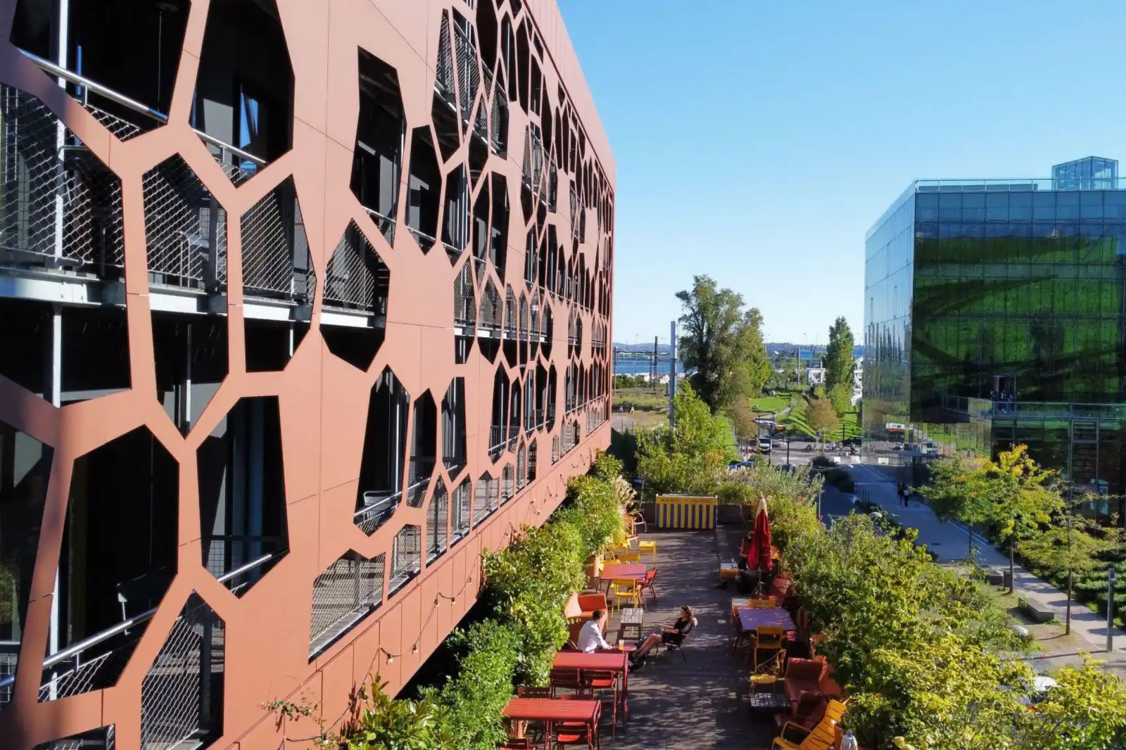 Rooftop MOB Hotel Lyon Confluence en Lyon