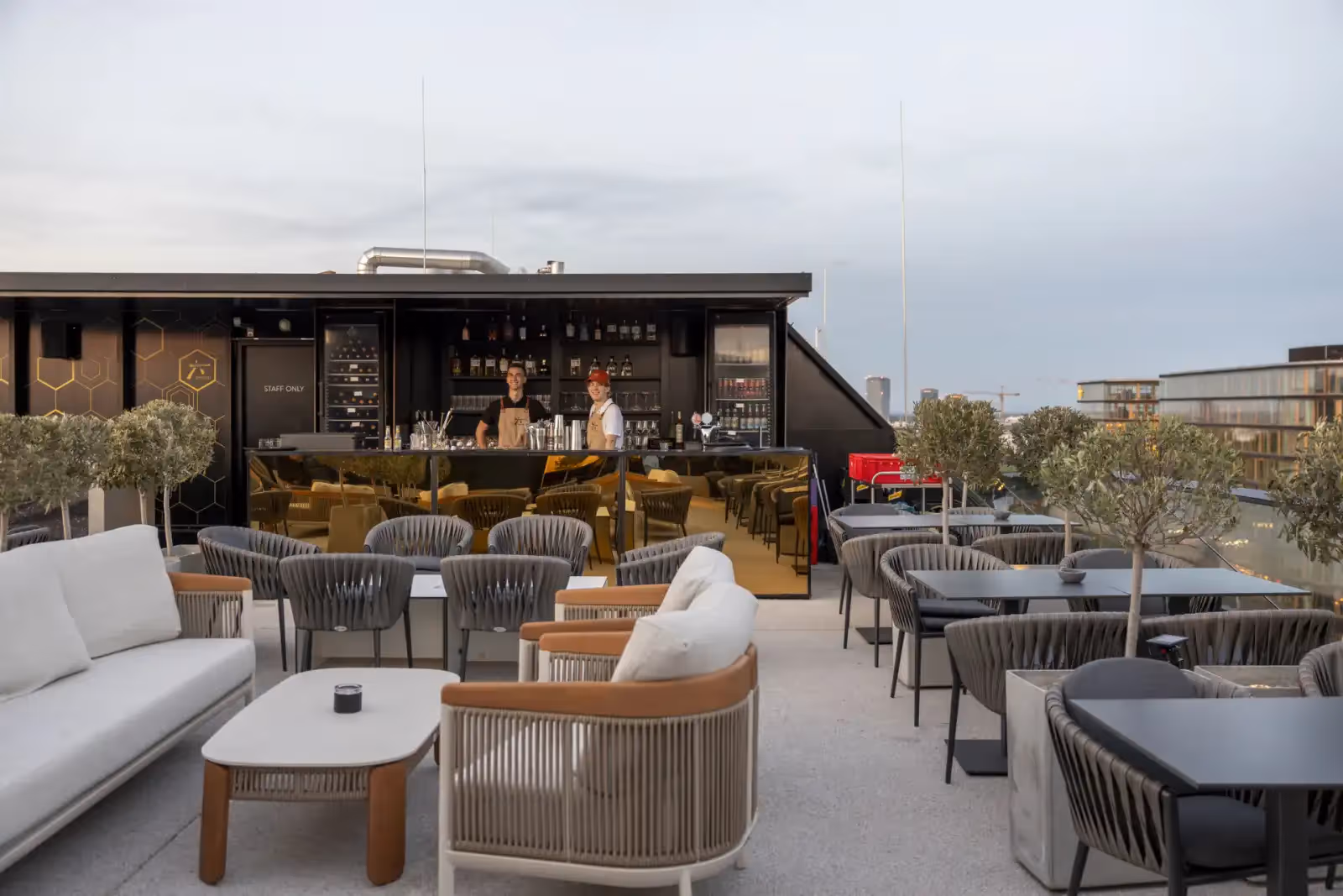 MOOONS Rooftop Bar en Viena - 1