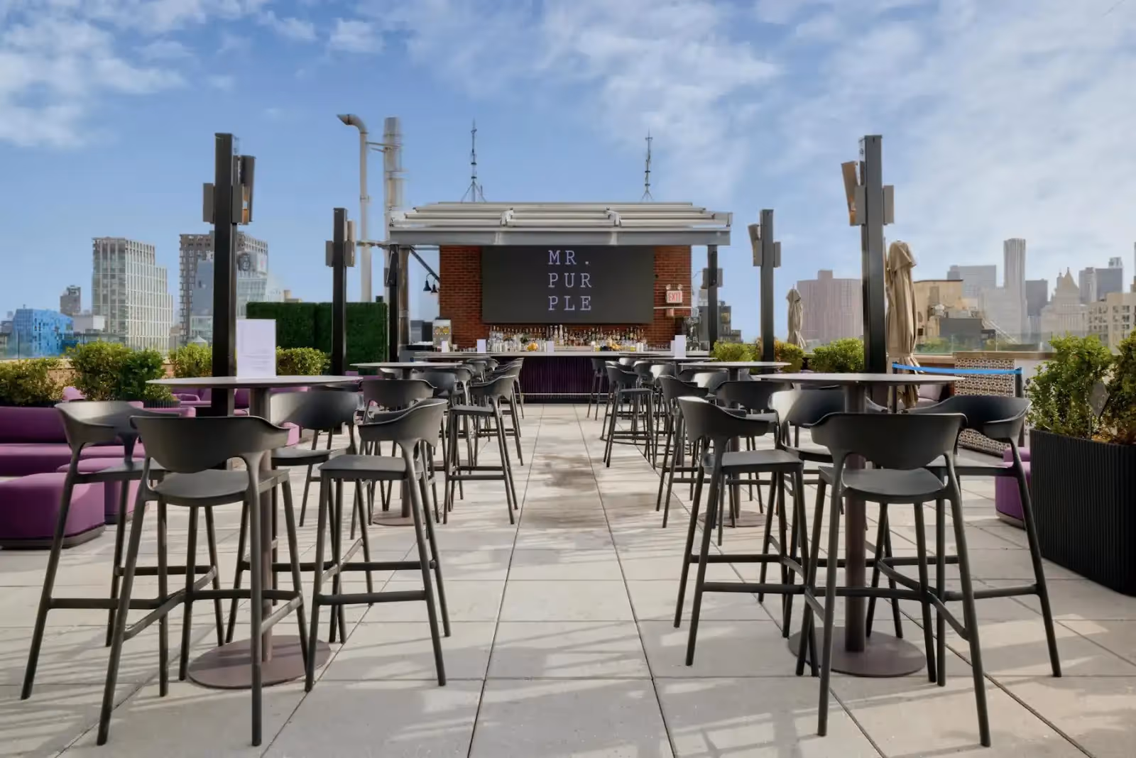 Rooftop Mr. Purple en Nueva York - 1