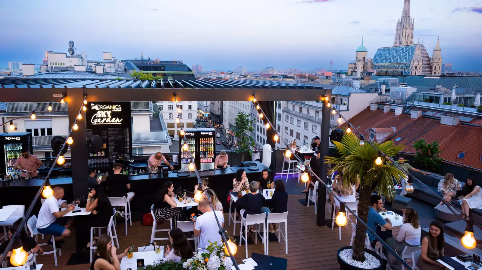 Rooftop ORGANICS Sky Garden en Viena - 2