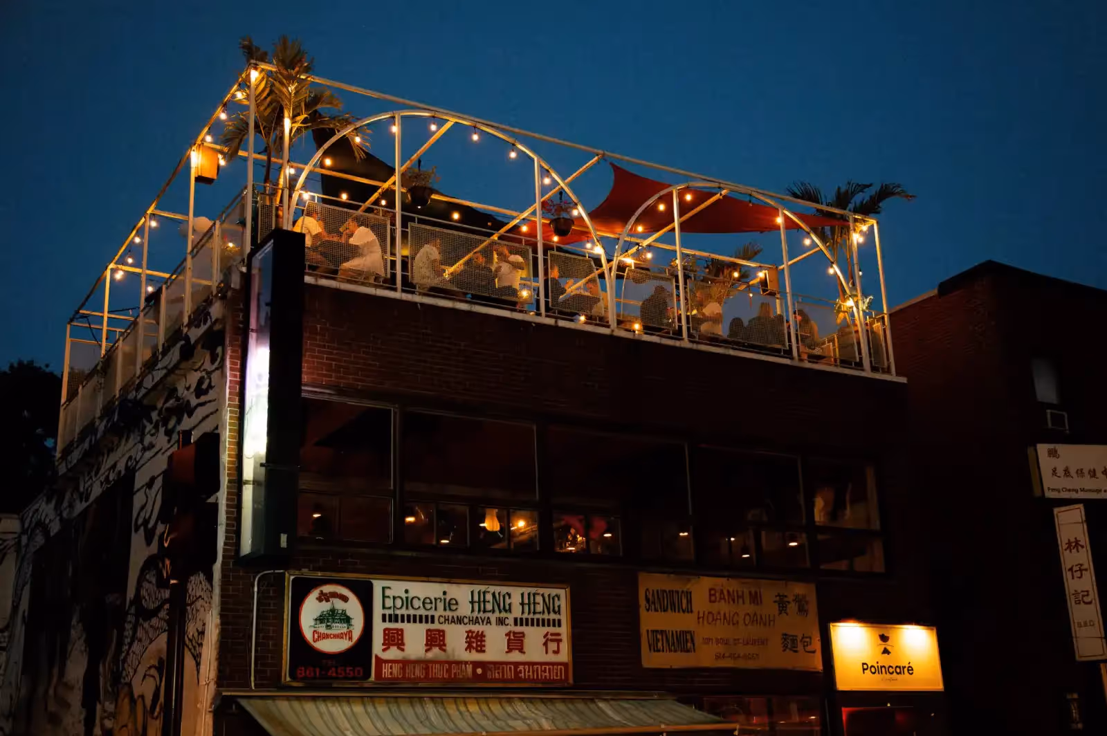 Rooftop Poincaré Chinatown en Montreal - 2