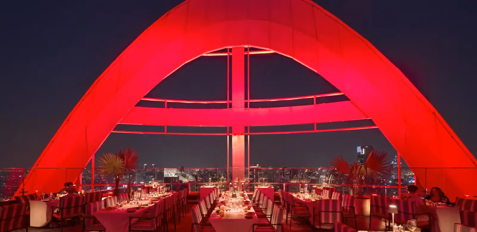 Rooftop Red Sky en Bangkok - 1