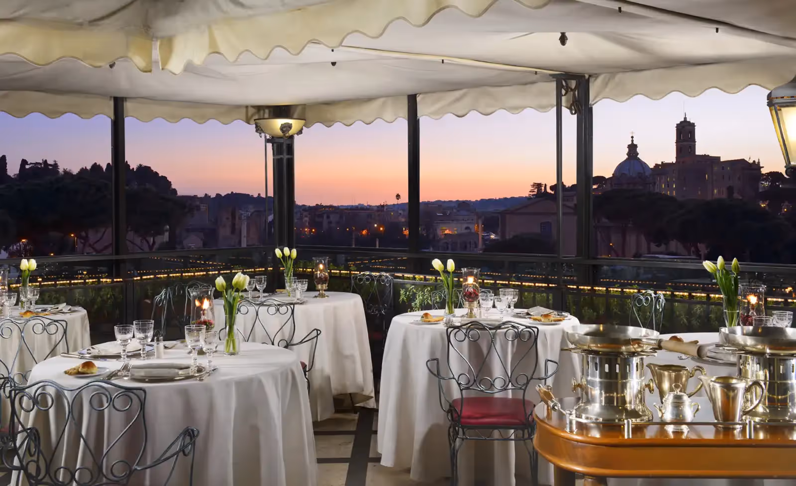 Rooftop Roof Garden Hotel Forum en Roma - 3