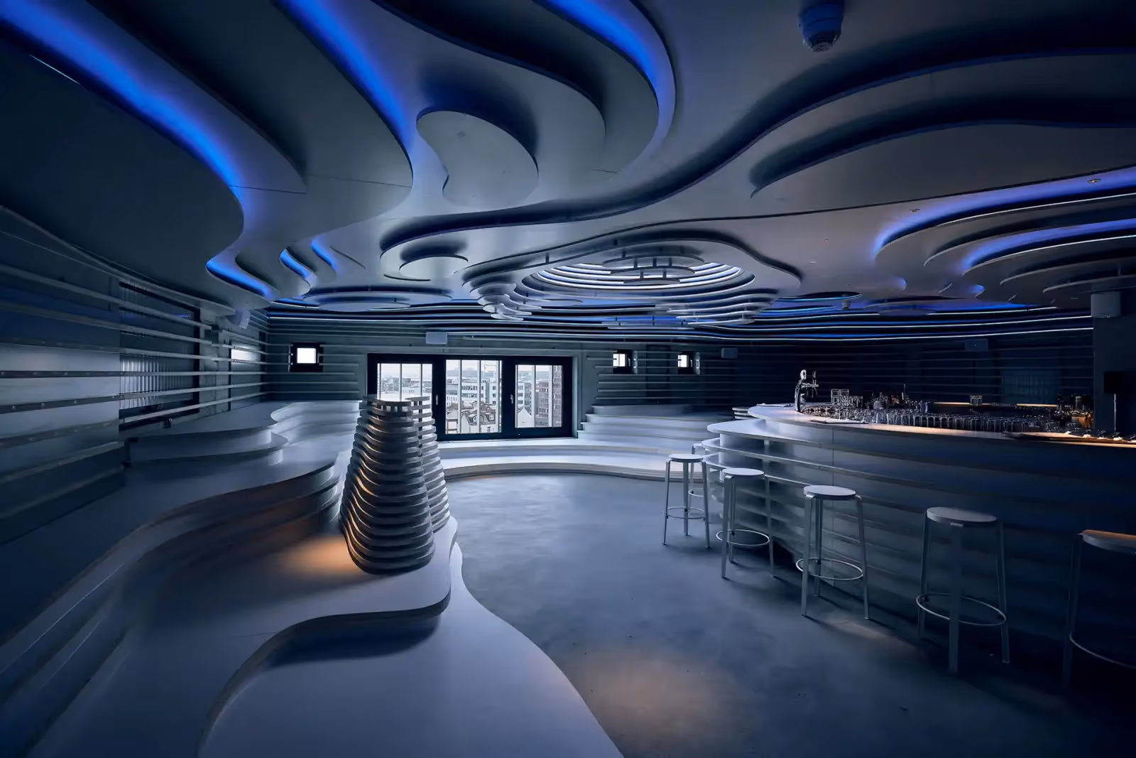 Rooftop RoofDrop Bar en Hamburgo - 1