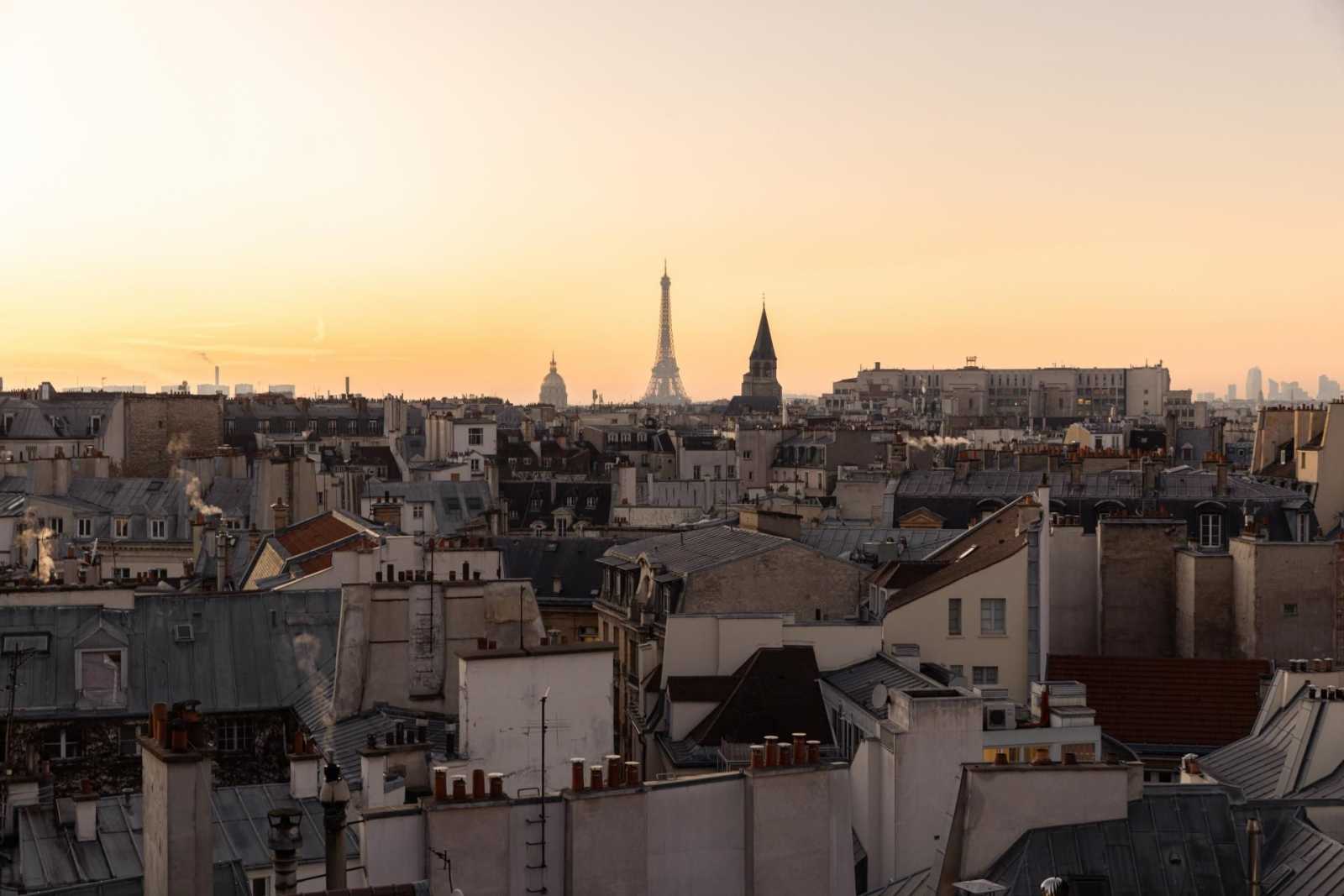 Rooftop Hôtel Dame des Arts en Paris