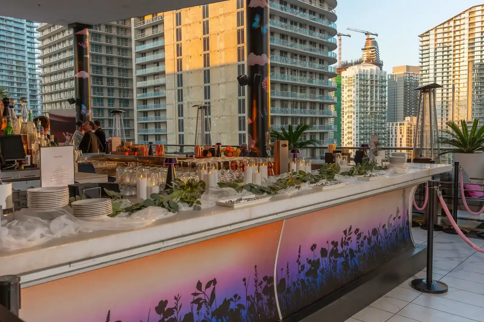 Rooftop Rosa Sky en Miami - 2