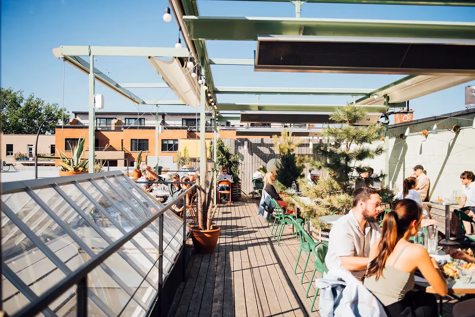 Rooftop Taverne Atlantic en Montreal - 1