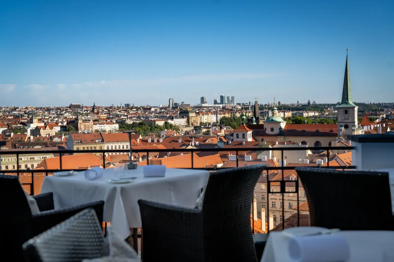 Rooftop Terasa U Zlaté studně en Praga - 1