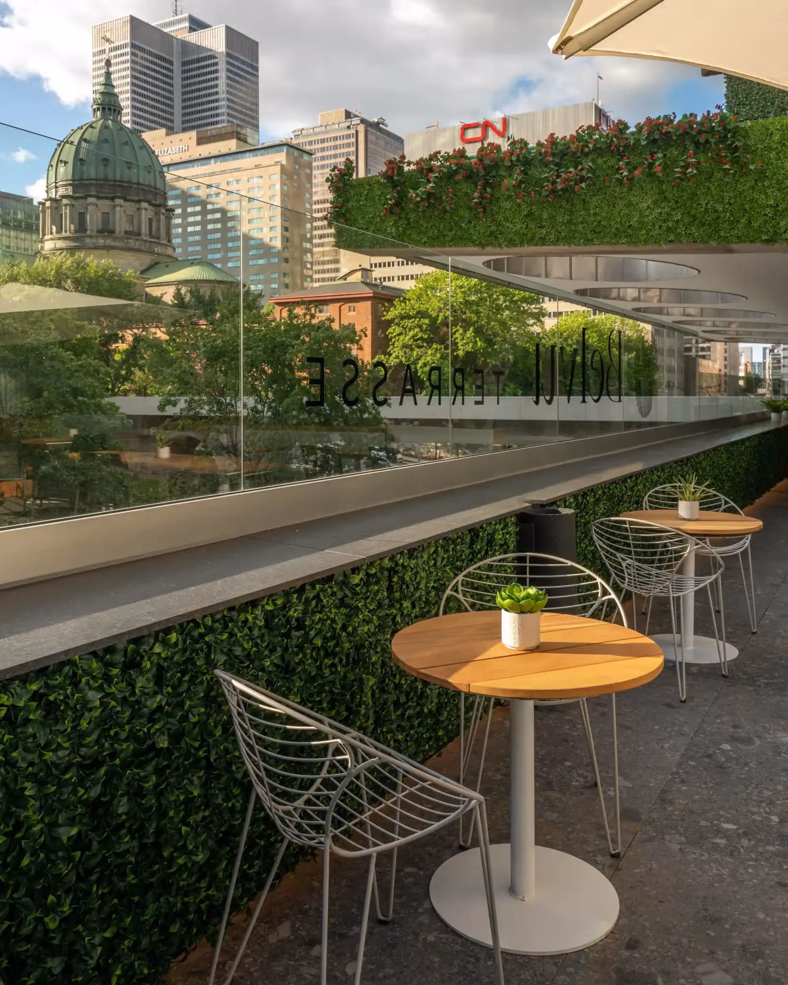 Rooftop Terrasse Belvu en Montreal - 1