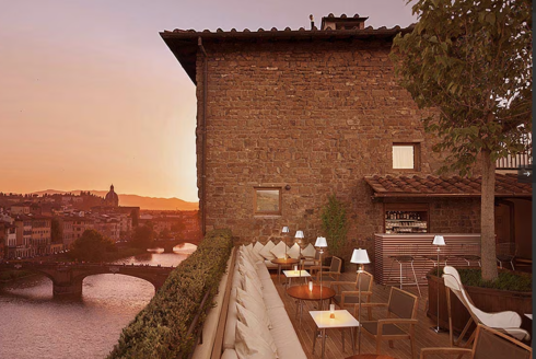 Rooftop La Terrazza Rooftop Bar - Hotel Continentale Florencia