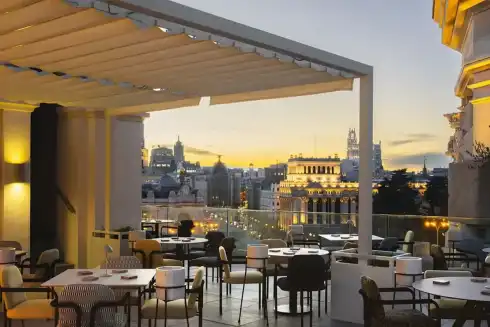 Rooftop Azotea Cibeles Madrid