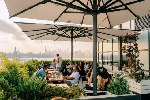 Rooftop Bar Blondeau Nueva York