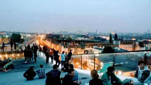 Rooftop Café COOP Bruselas