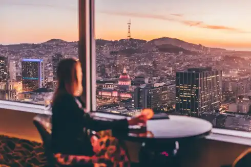Rooftop Cityscape San Francisco