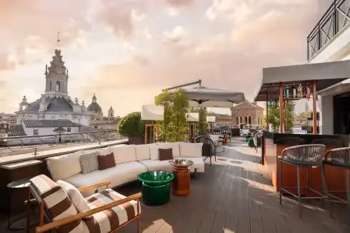 Rooftop Divinity Terrace Roma