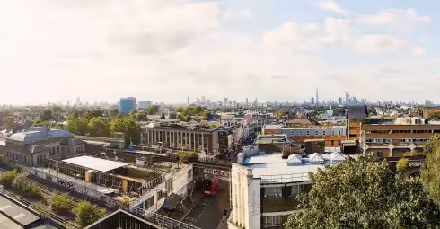 Rooftop Forza Wine Peckham Londres