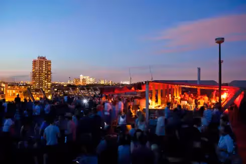 Rooftop Frank's Cafe Londres