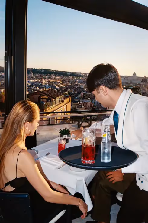 Rooftop Hassler 7th Floor Terrace Roma