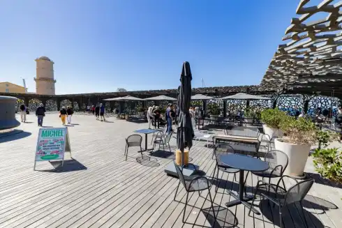 Rooftop La Terrasse du Mucem Marsella