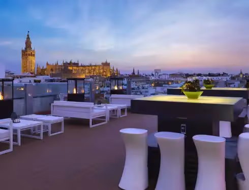 Rooftop La Terraza del Hotel Inglaterra Sevilla