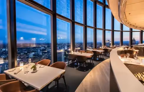 Rooftop Main Tower Restaurant & Lounge Fráncfort