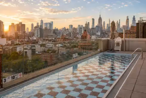 Rooftop Mr. Purple Nueva York