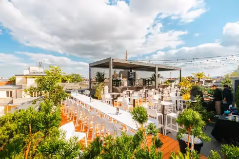 Rooftop ORGANICS Sky Garden Viena