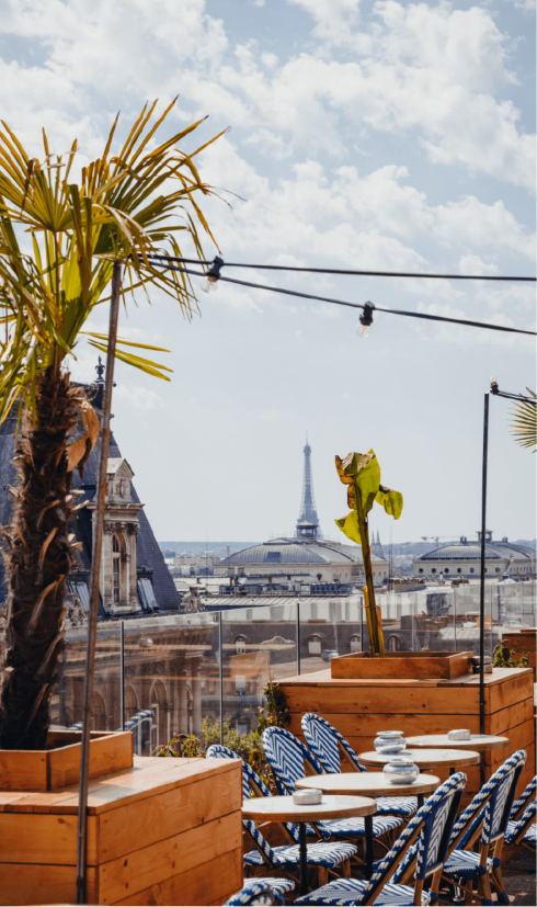 Rooftop Le Perchoir Marais Paris